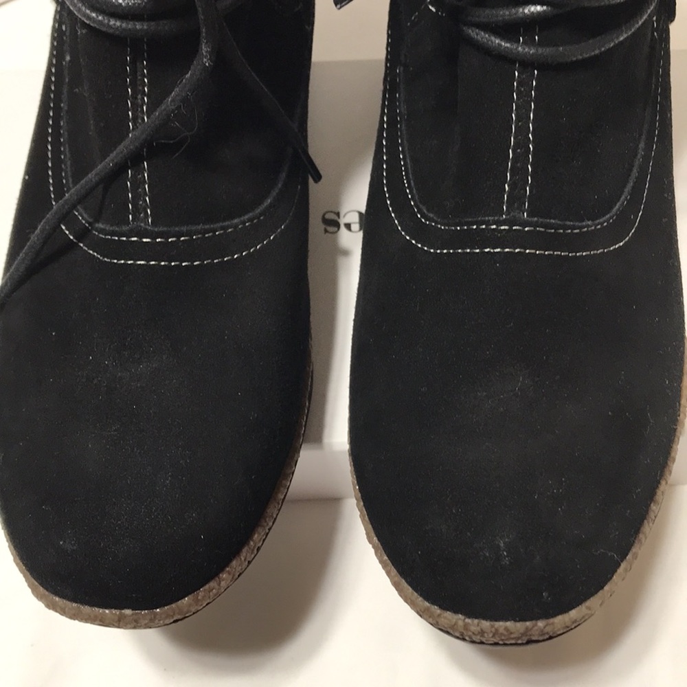 Wanderlust Suede Leather Upper Boot. Euc - image 2